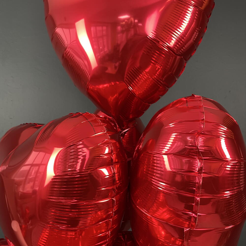 Crimson Romance Balloon Set