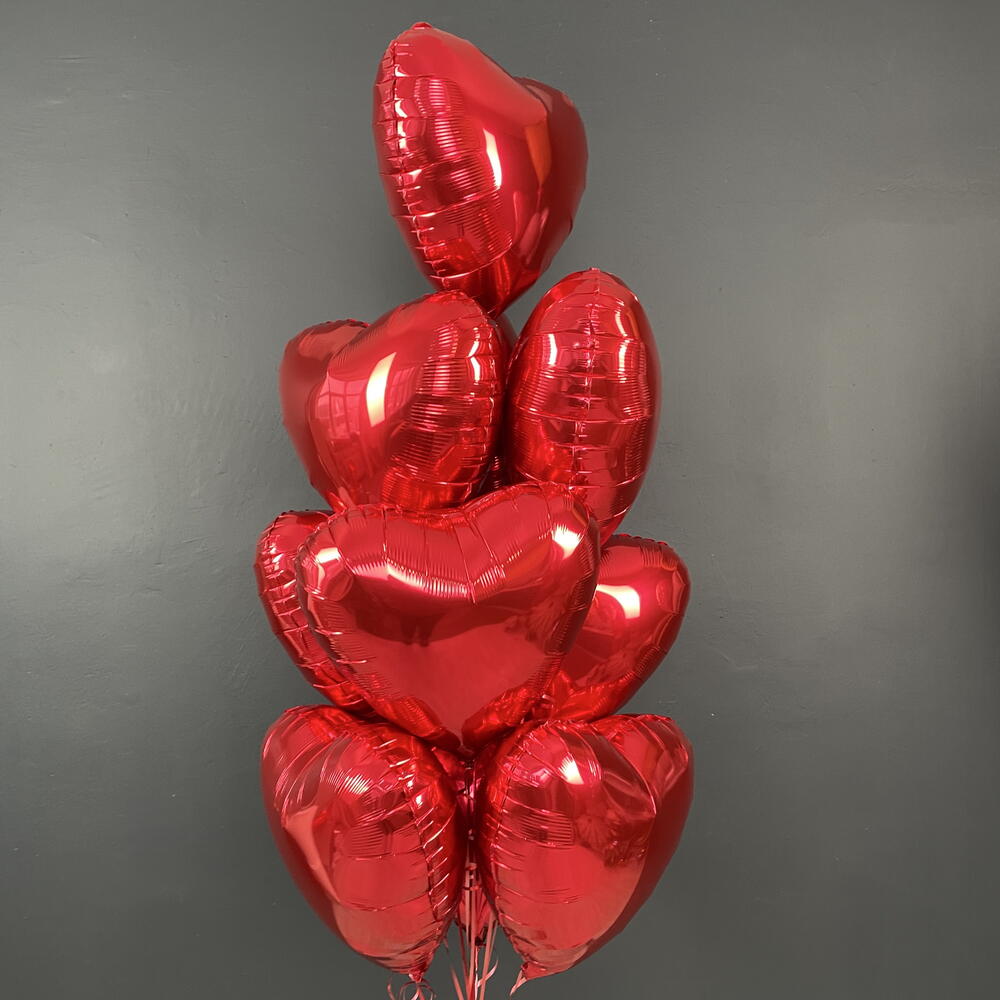 Crimson Romance Balloon Set