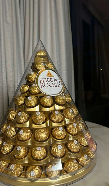 Ferrero Rocher chocolate tower